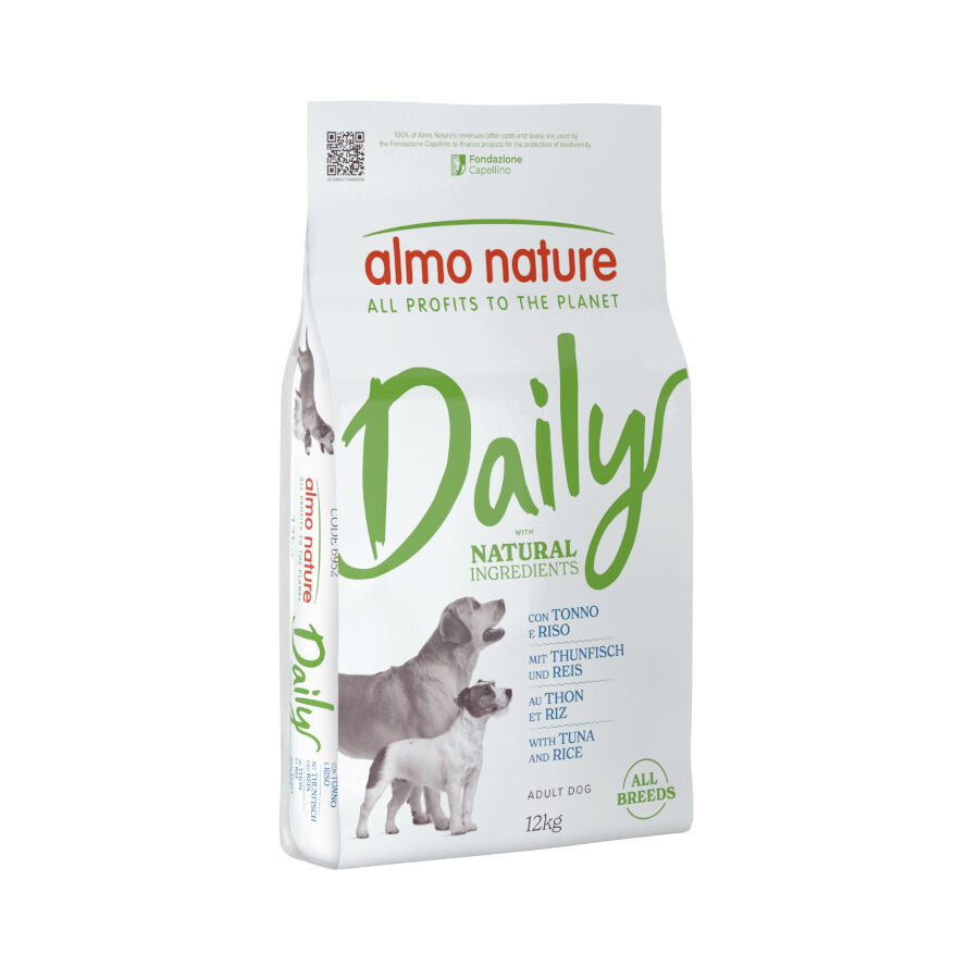 12 kg Almo Nature Daily Maintenance  At&uacute;n y Arroz pienso para perros, , large Imagen numero 1